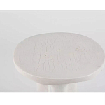 Дизайнерский журнальный стол белый на 3-х ножках в виде ступней African table варинант исполнения - 2 | Loft Concept в Саратове