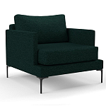 Мебельная ткань Шенилл темно-зеленый цвет 138 см T4-36 варинант исполнения - 11 | Loft Concept в Саратове