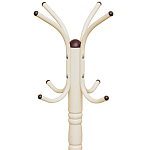 Вешалка напольная бежевая с 4-мя металлическими крючками Noble Branches варинант исполнения - 2 | Loft Concept в Саратове