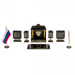 Настольный канцелярский набор из нефрита Apollo варинант исполнения - 1 | Loft Concept в Саратове