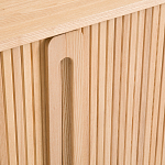 Длинный низкий буфет с 2-мя раздвижными дверцами Toinette Light Cupboard варинант исполнения - 11 | Loft Concept в Саратове