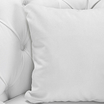 Кресло низкое с мягкой обивкой из велюра на 4-х ножках из массива березы Sophie Armchair white варинант исполнения - 7 | Loft Concept в Саратове