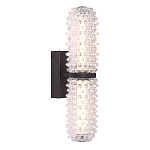 Бра с факутрным стеклянным плафоном Sonora варинант исполнения - 2 | Loft Concept в Саратове