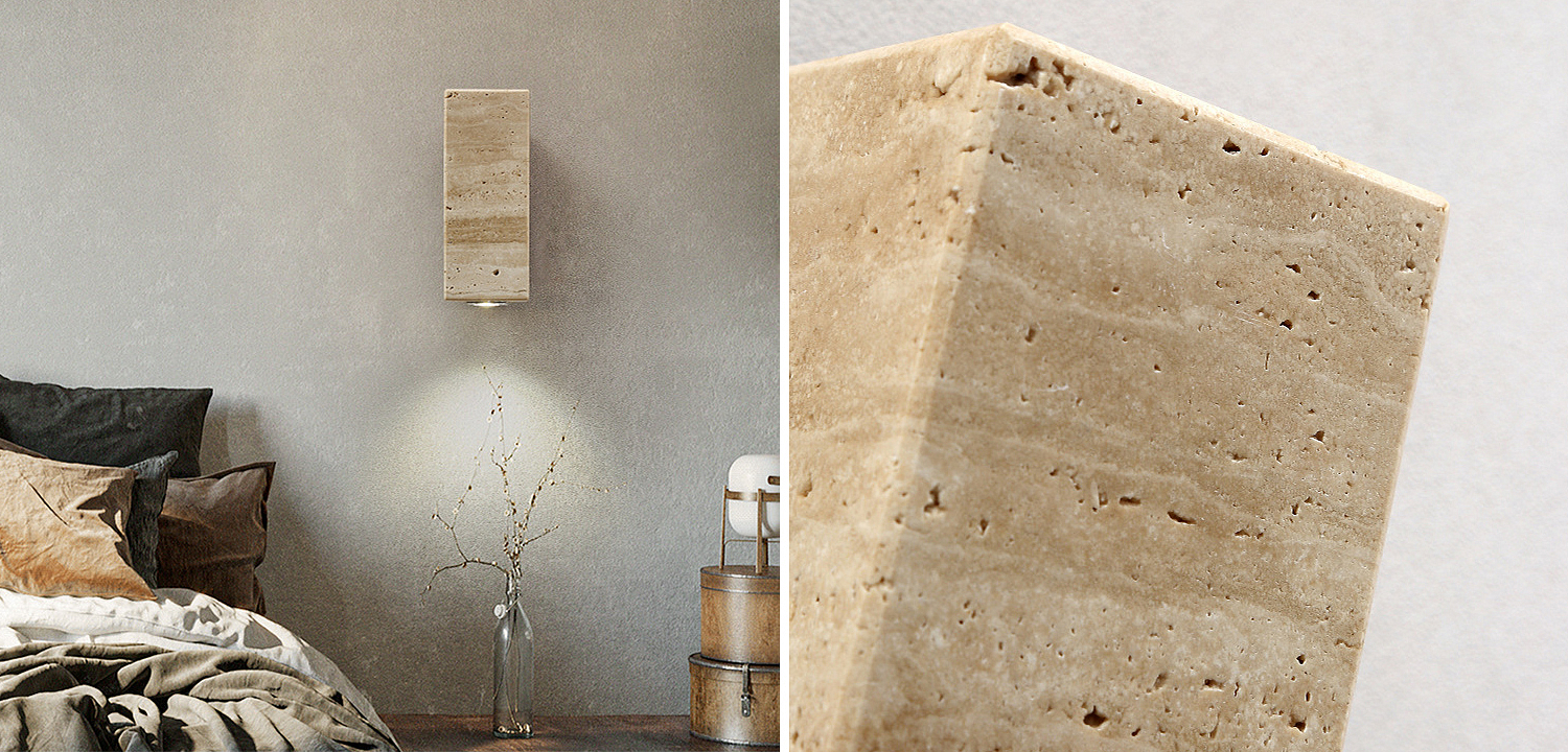 Бра Travertine Spot Wall Lamp Бра Travertine Spot Wall Lamp - Loft-Concept в Саратове