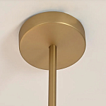 Люстра CANELLE Linear Chandelier 12 Modern Brass варинант исполнения - 4 | Loft Concept в Саратове