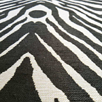 Мебельная ткань Шенилл черно-белый принт 140 см T3-1 варинант исполнения - 3 | Loft Concept в Саратове