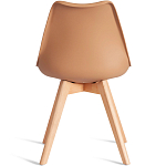 Стул с мягким сиденьем Arvika Latte варинант исполнения - 4 | Loft Concept в Саратове