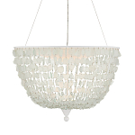 Люстра круглая с каскадом из декоративных элементов Sea Glass варинант исполнения - 1 | Loft Concept в Саратове
