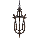 Люстра подвесная бронзового цвета в классическом стиле Hinkley варинант исполнения - 1 | Loft Concept в Саратове