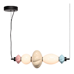 Подвесной светильник фигруный с керамическими элементами 18W LED Fragrant Light варинант исполнения - 1 | Loft Concept в Саратове