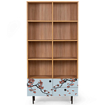 Широкий стеллаж с принтом Elise Rack варинант исполнения - 8 | Loft Concept в Саратове