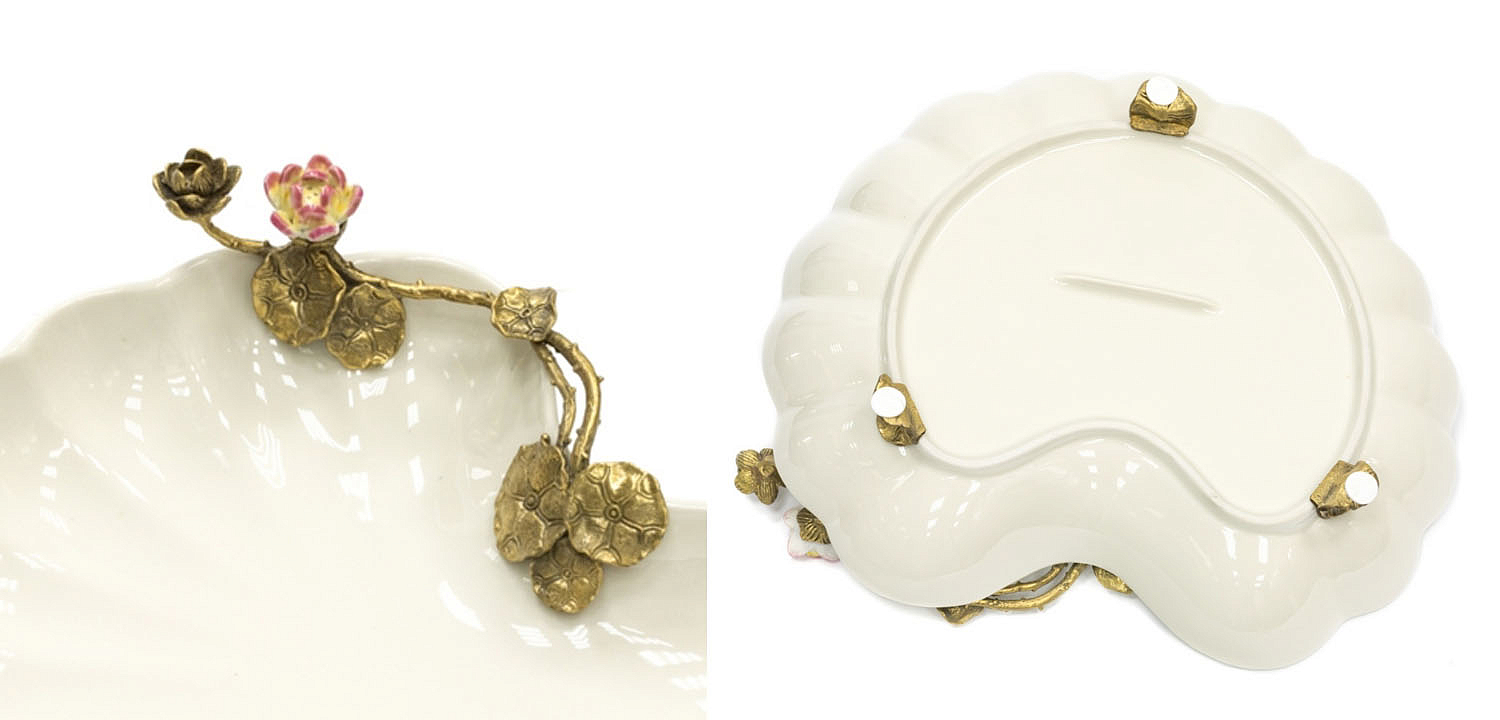 Блюдо Dish White Shell Блюдо Dish White Shell - Loft-Concept в Саратове