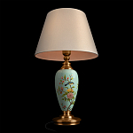 Настольная лампа голубая с изображением птиц Slip Away варинант исполнения - 4 | Loft Concept в Саратове