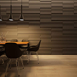 Гипсовая 3D Панель M-07 варинант исполнения - 1 | Loft Concept в Саратове