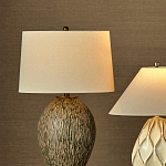 Настольная лампа с текстурным узором Movement of Smooth Lines варинант исполнения - 4 | Loft Concept в Саратове