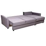 Диван трехместный раскладной Giorgio Sofa серый варинант исполнения - 4 | Loft Concept в Саратове