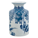 Ваза с мотивами цветущего сада с попугаями Vase Inspired by Nature варинант исполнения - 2 | Loft Concept в Саратове