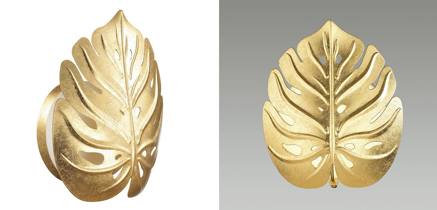 Бра Gold Monstera Leaf Бра Gold Monstera Leaf - Loft-Concept в Саратове