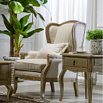 Прикроватная тумба из массива дерева Wooden Margery Bedside Table варинант исполнения - 5 | Loft Concept в Саратове