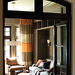 Люстра подвесная с белым тканевым цилиндрическим абажуром и декоративными шарами Hinkley варинант исполнения - 3 | Loft Concept в Саратове