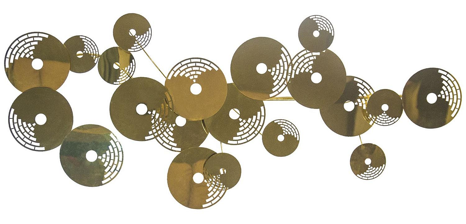 Арт-объект Metal Plates ART gold Арт-объект Metal Plates ART gold - Loft-Concept в Саратове
