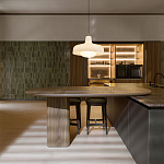 Кухонный гарнитур из натурального камня и дерева INTERSECTION Dada Engenereed Kitchen варинант исполнения - 8 | Loft Concept в Саратове