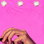 Штора Seletti Lipstick Pink варинант исполнения - 1 | Loft Concept в Саратове