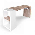 Письменный стол прямоугольный с полочкой под столешницей EcoComb варинант исполнения - 1 | Loft Concept в Саратове