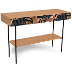 Консоль с принтом на ящиках Elise Console Table варинант исполнения - 17 | Loft Concept в Саратове