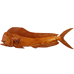 Статуэтка деревянная в виде рыбы Fish of the World варинант исполнения - 1 | Loft Concept в Саратове