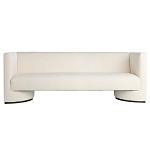 Трехместный диван Florida Sofa  с элегантным деревянным декором  варинант исполнения - 2 | Loft Concept в Саратове