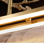 Люстра прямоугольная из фактурного стекла Chandelier Beam варинант исполнения - 9 | Loft Concept в Саратове