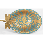 Фарфоровая чаша Золотая стрекоза Marlo Turi варинант исполнения - 3 | Loft Concept в Саратове