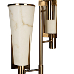 Торшер на три лампы с расцветкой под мрамор на матовом металлическом основании Elegant Classic Light варинант исполнения - 2 | Loft Concept в Саратове