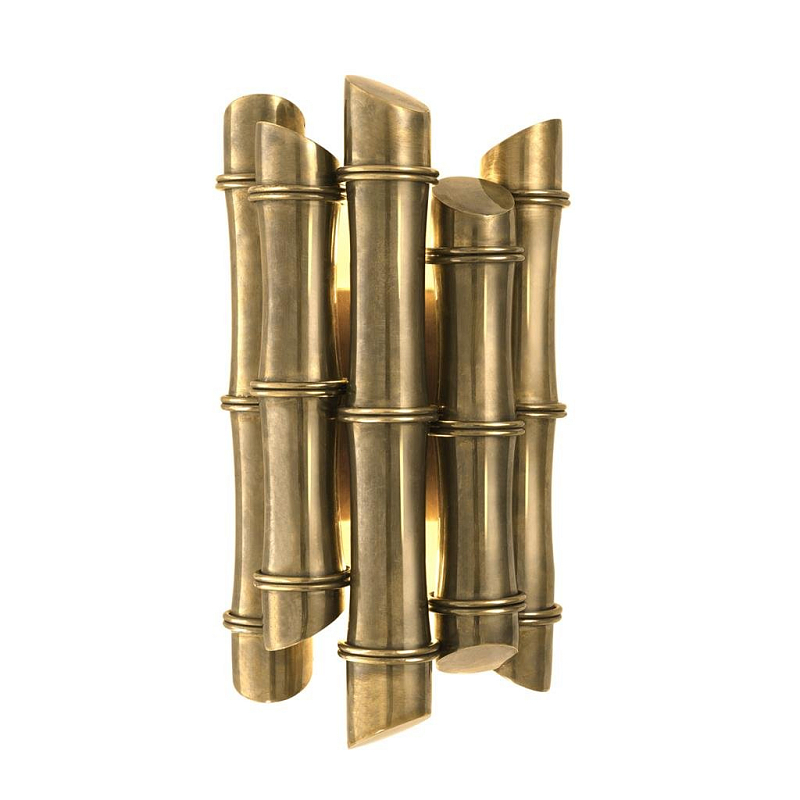 Бра Wall Lamp Damian Brass Латунь Античная полированная Бра Wall Lamp Damian Brass Латунь Античная полированная в Саратове | Loft Concept