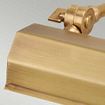 Светильник для картин с призматическим плафоном и двойными регулируемыми шарнирами Elstead Lighting варинант исполнения - 47 | Loft Concept в Саратове