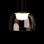 Подвесной светильник с куполообразным прозрачным стеклянным плафоном Grada Light варинант исполнения - 4 | Loft Concept в Саратове