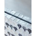 Прямоугольное зеркало с инкрустацией раковинами устриц Mother оf Pearl Facets варинант исполнения - 3 | Loft Concept в Саратове