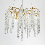 Люстра с декором в виде ветвей с хрустальными подвесками Fairytree Gold Crystal Chandelier 6 варинант исполнения - 4 | Loft Concept в Саратове