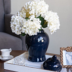 Ваза с крышкой однотонная Высота 31 см Chinoiserie Ceramics варинант исполнения - 7 | Loft Concept в Саратове