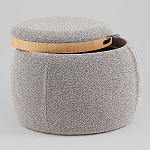 Пуф-трансформер Люкке с крышкой серый варинант исполнения - 2 | Loft Concept в Саратове