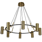 Кольцевая люстра Daviau Brass Ring Chandelier варинант исполнения - 2 | Loft Concept в Саратове
