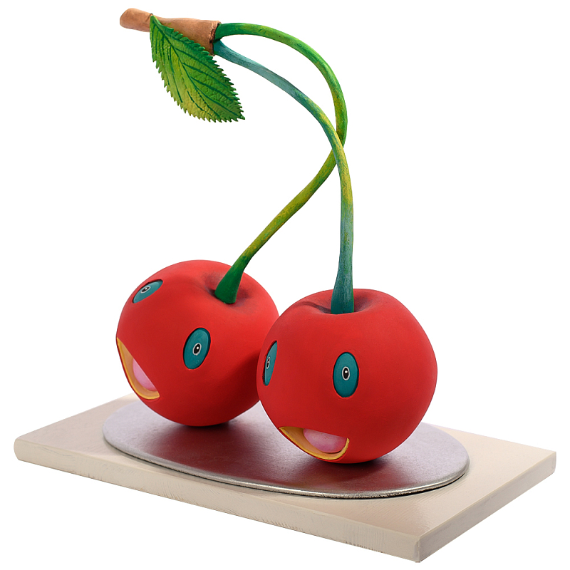 Декоративная статуэтка Takashi Murakami Cherries Statuette Красный Мульти Декоративная статуэтка Takashi Murakami Cherries Statuette Красный Мульти в Саратове | Loft Concept