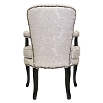 Кресло c растительным орнаментом Aubrey Classical Armchair beige jacquard варинант исполнения - 2 | Loft Concept в Саратове