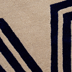 Дизайнерский ковер в виде звезды Poltronova Tappeto Stellina  Navy Blue Grey Rug варинант исполнения - 4 | Loft Concept в Саратове