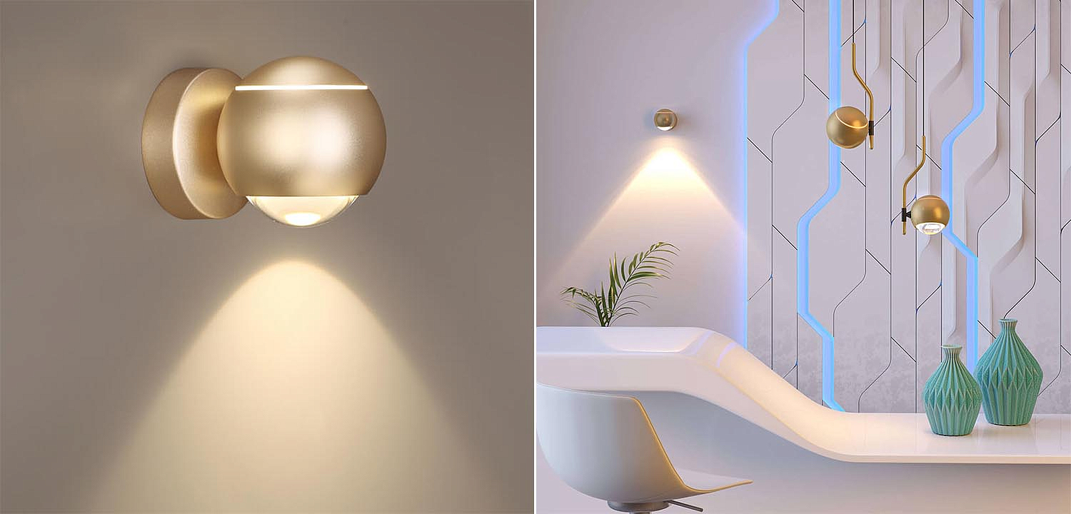 Бра Auge Horst Gold Бра Auge Horst Gold - Loft-Concept в Саратове