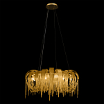 Люстра круглая подвесная с металлическими дугами и длинными цепочками 80 см Atlantis Chain варинант исполнения - 11 | Loft Concept в Саратове