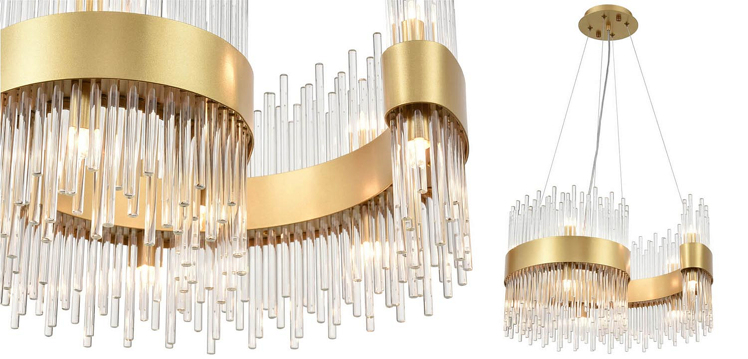 Люстра Nembus Chandelier 50 gold Люстра Nembus Chandelier 50 gold - Loft-Concept в Саратове