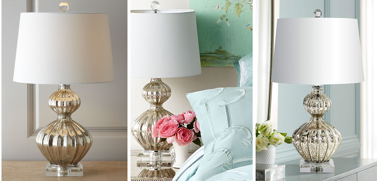 Настольная лампа Loraine Silver Table lamp Настольная лампа Loraine Silver Table lamp - Loft-Concept в Саратове