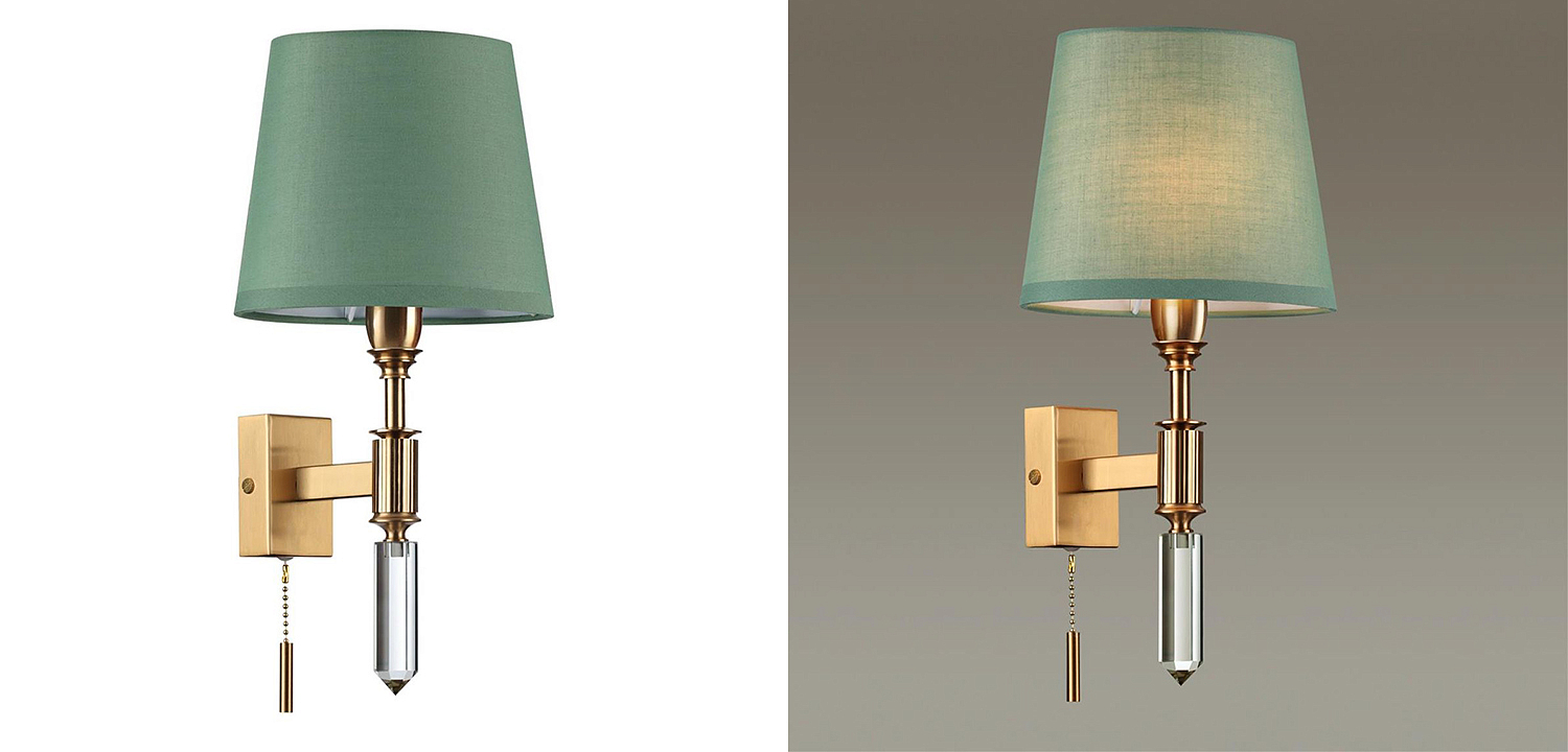 Бра Ramona Green Wall Lamp Бра Ramona Green Wall Lamp - Loft-Concept в Саратове